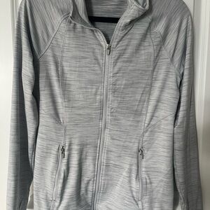 RBX Women's Gray Zip-Up Top